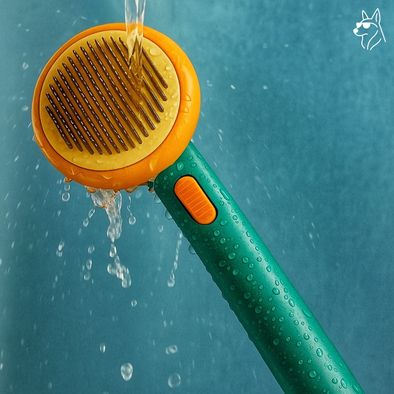 Premium Self Cleaning Dog & Cat Grooming Comb
